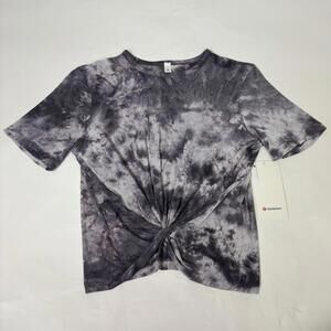 NWT lululemon crescent short sleeve t, tie dye